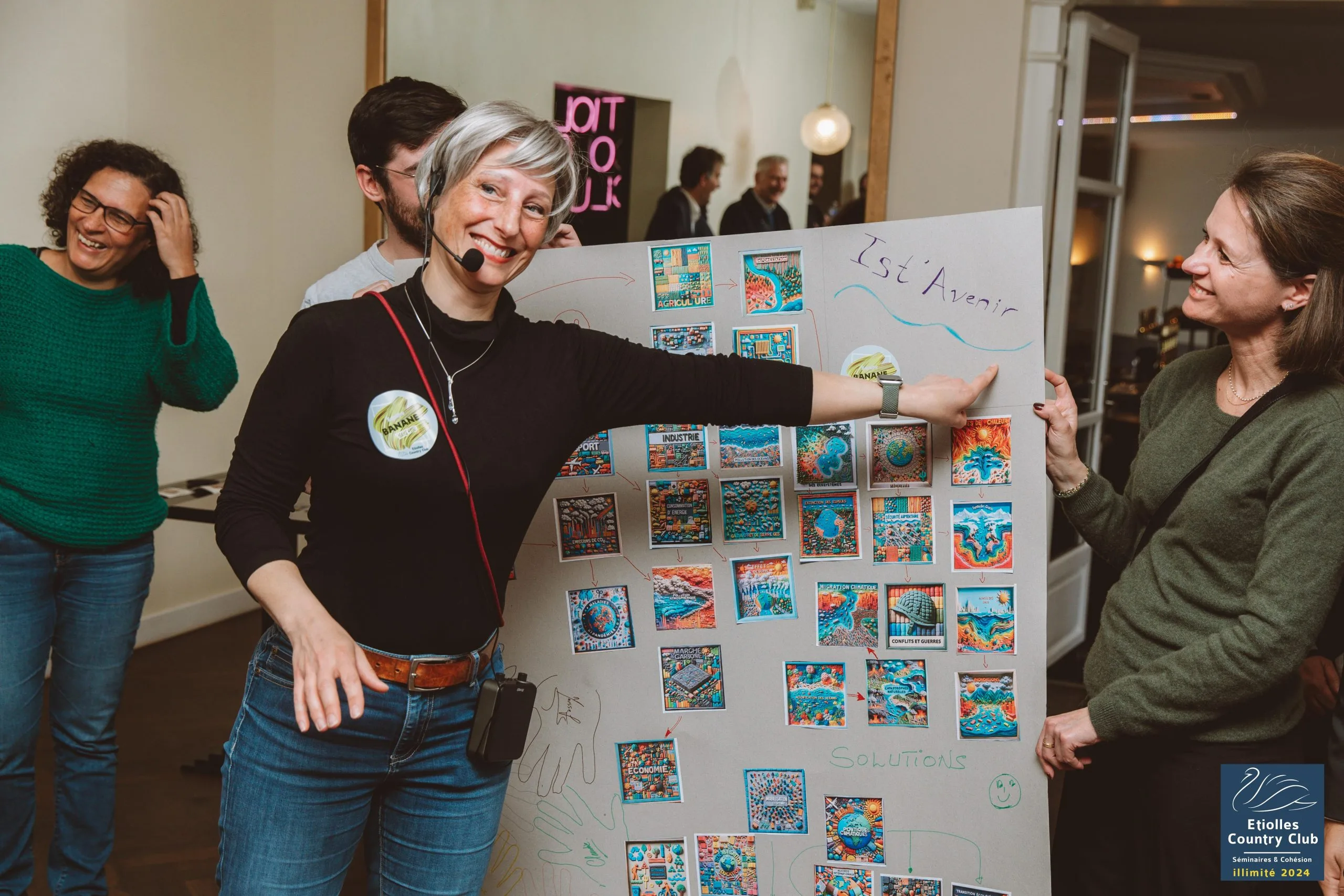 Fresque du Climat – team building à Etiolles