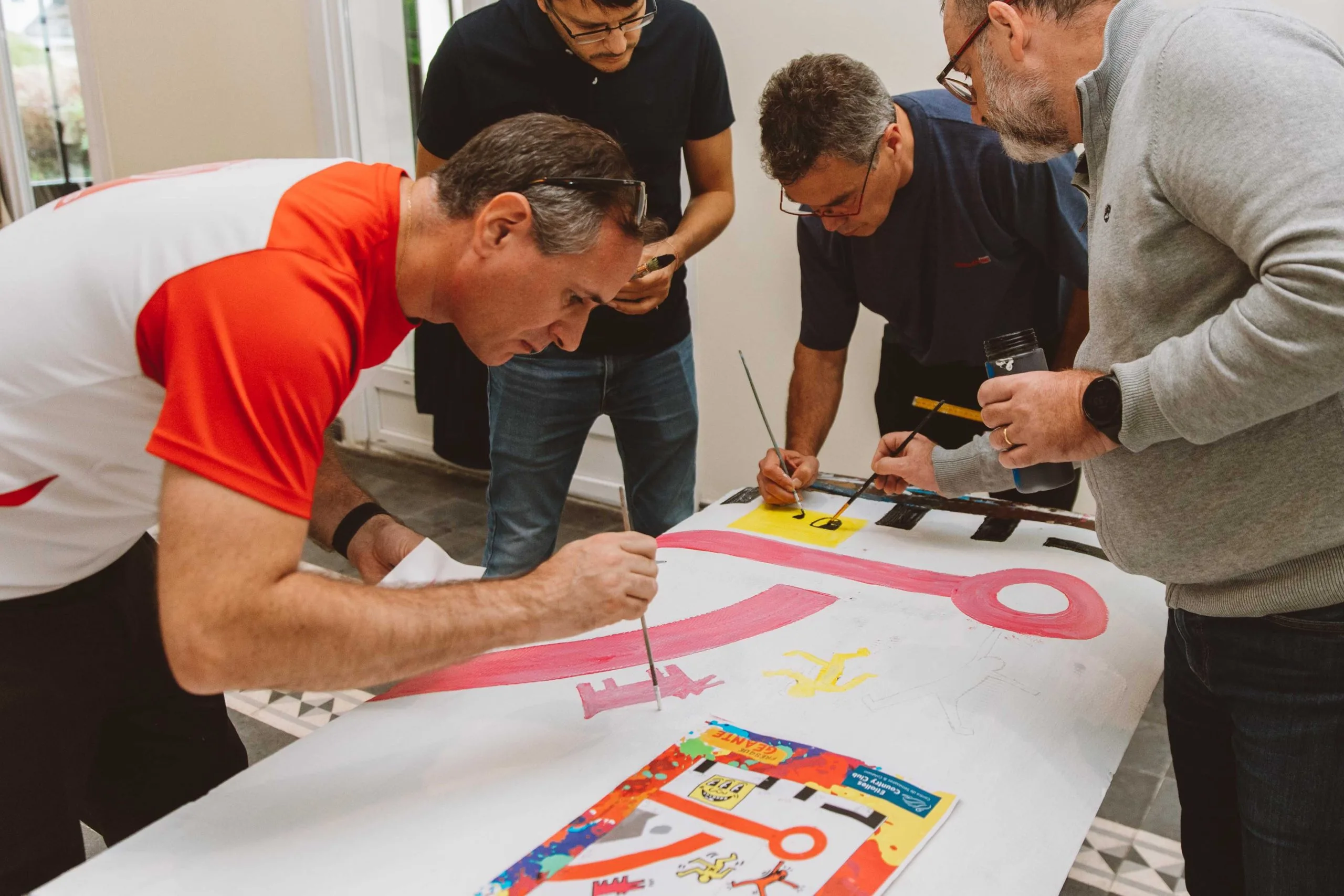 La Fresque Géante – team building à Etiolles